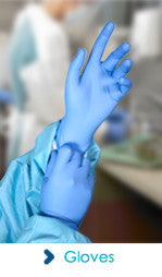 PM 62508 - PRIMED NITRILE NON-POWDERED GLOVES, SIZE LARGE
