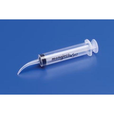 KND 8881412012 - PK/50 Monoject® Curved Tip Syringe – 12 ml